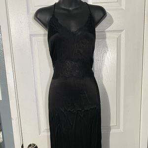 NBD black Silk dress